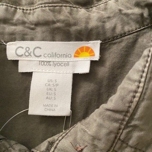 C&C button down lyocell shirt - Picture 3 of 4